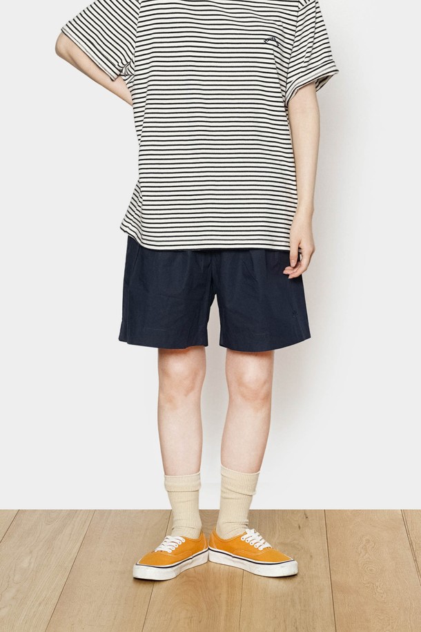 HAVE HAD - 쇼트팬츠 - City Summer Easy Banding Shorts Women(Navy)