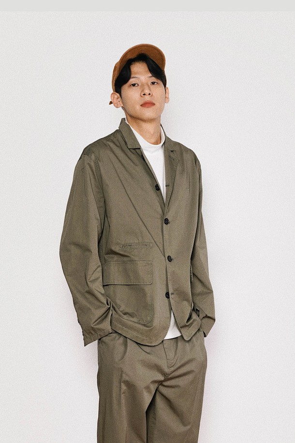 HAVE HAD - 수트/블레이저자켓 - City Worker Club Jacket Men(Olive)