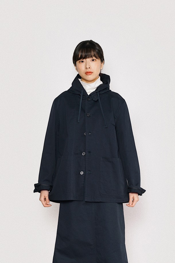 HAVE HAD - 자켓 - City Worker Hooded Jacket Women(Navy)