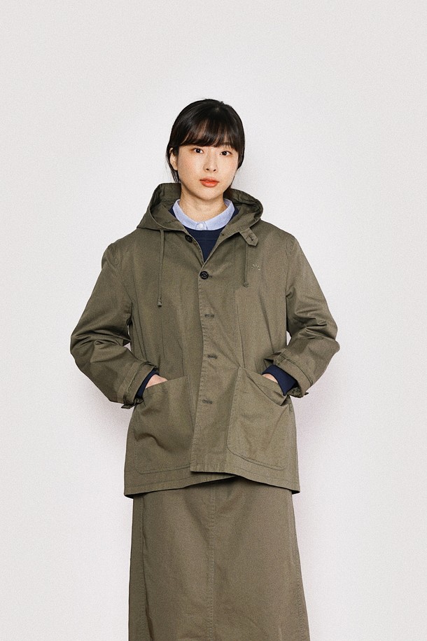 HAVE HAD - 자켓 - City Worker Hooded Jacket Women(Olive)