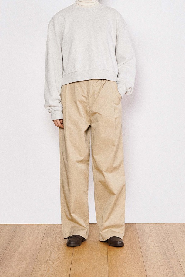 HAVE HAD - 롱/미디팬츠 - City Worker Pin-tuck Trouser Women(Beige)