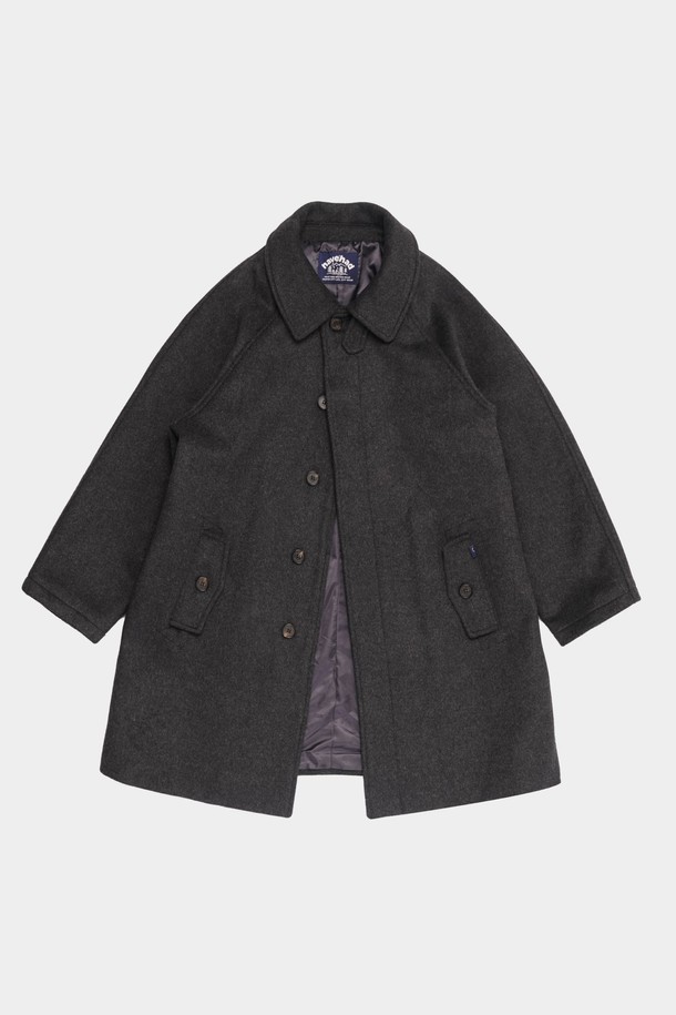 HAVE HAD - 코트 / 패딩 - City Wool Mac Coat Women(Charcoal)