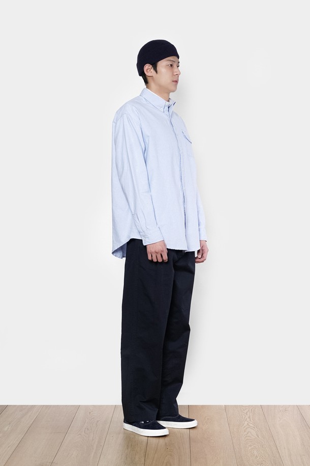 HAVE HAD - 긴팔셔츠 - Cotton City Worker Shirts(BLUE)