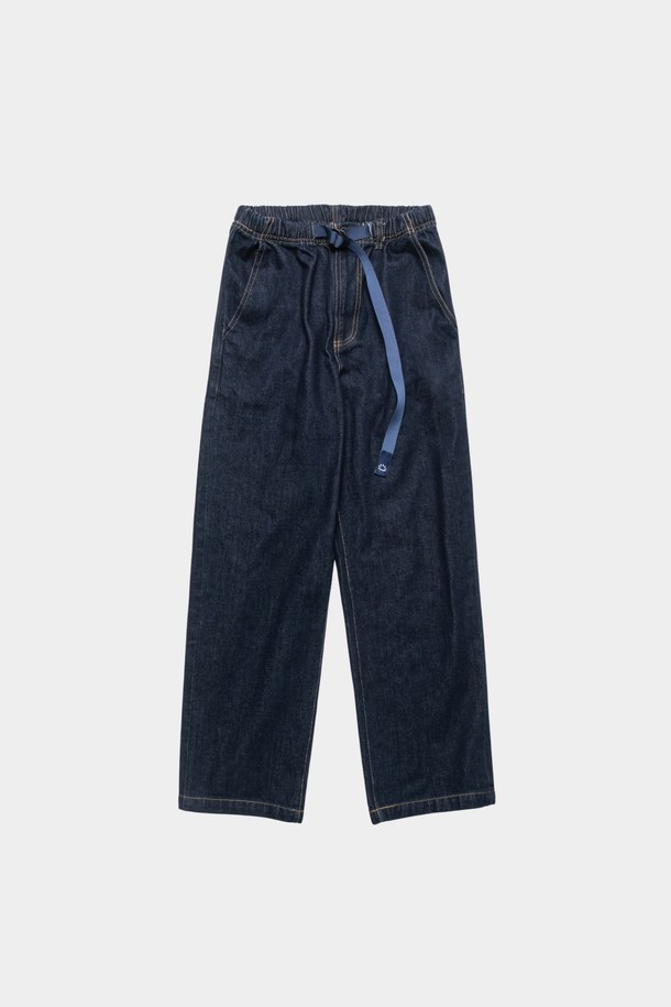 HAVE HAD - 데님 - City Worker Denim Belted Pants Men(Denim Blue)