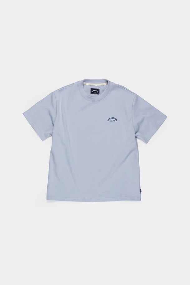 HAVE HAD - 반팔티셔츠 - Havehad Basic Logo T-shirts Men (Light Blue)