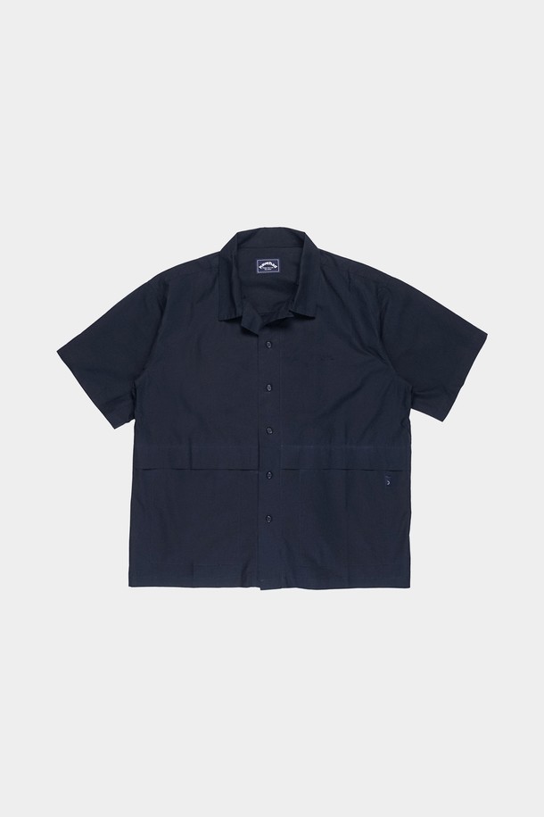 HAVE HAD - 반팔셔츠 - City Summer Easy Work Shirts Men(Navy)