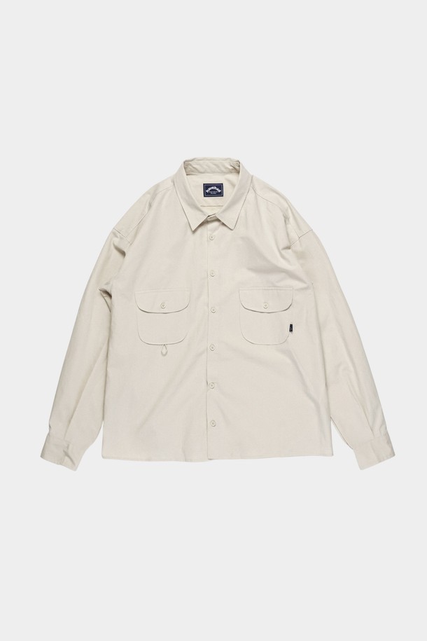 HAVE HAD - 캐주얼셔츠 - Round Pocket Utility Shirts Men(Ivory) 