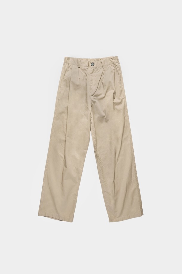 HAVE HAD - 캐주얼팬츠 - City Worker Pin-tuck Trouser Men(Beige)