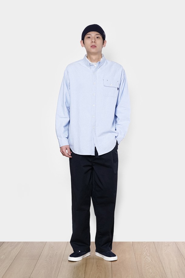 HAVE HAD - 긴팔셔츠 - Cotton City Worker Shirts(BLUE)