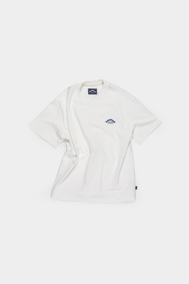 HAVE HAD - 반팔티셔츠 - Havehad Basic Logo T-shirts Men (White)