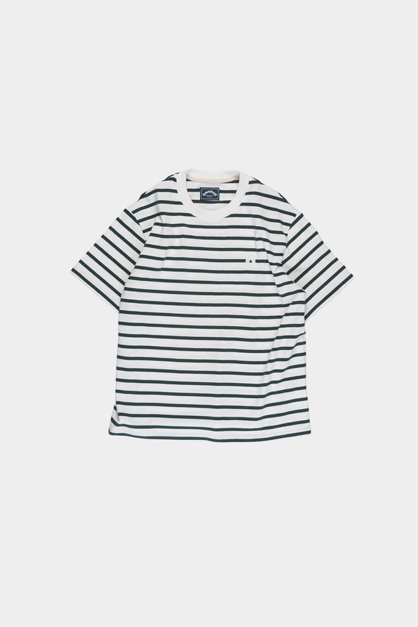 HAVE HAD - 반소매 티셔츠 - h Logo Stripe T-Shirts Women(Navy) 