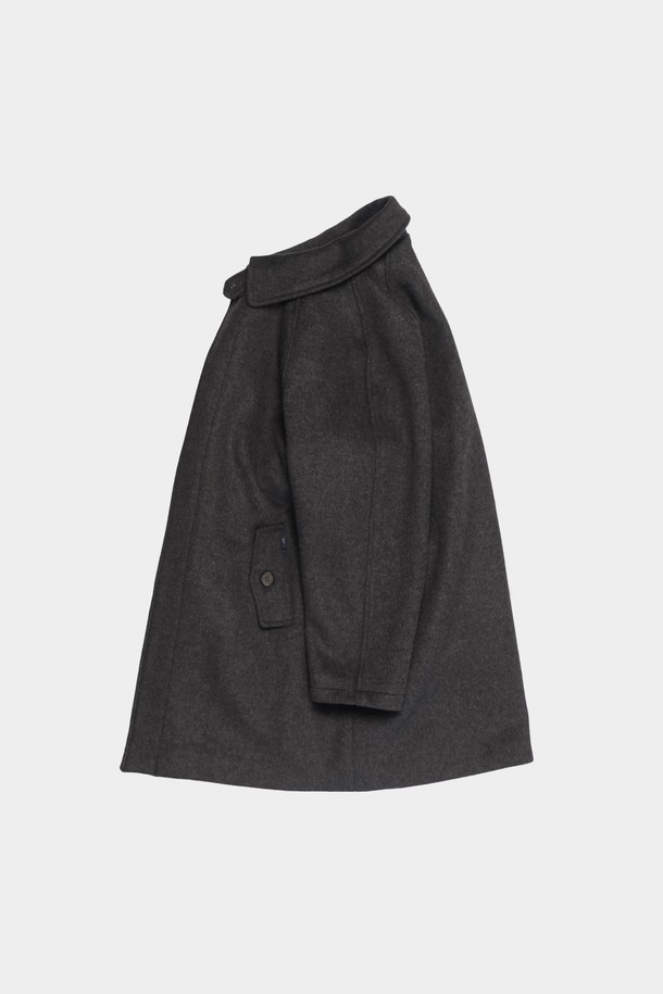 HAVE HAD - 코트 - City Wool Mac Coat Men(Charcoal)