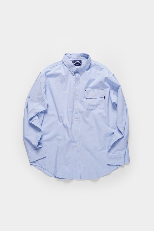 HAVE HAD - 긴팔셔츠 - Cotton City Worker Shirts(BLUE)