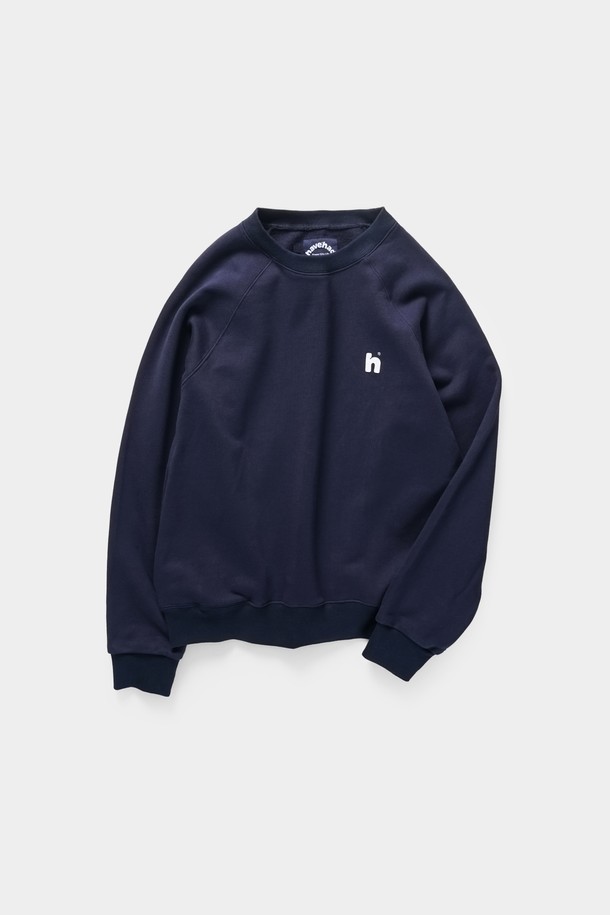 HAVE HAD - 스웨트셔츠 - Relax Side-pocket MTM Men(NAVY)