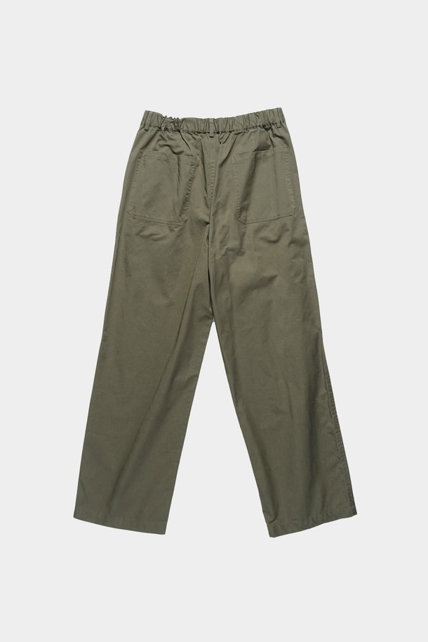 HAVE HAD - 캐주얼팬츠 - City Worker Pin-tuck Trouser Men(Olive)