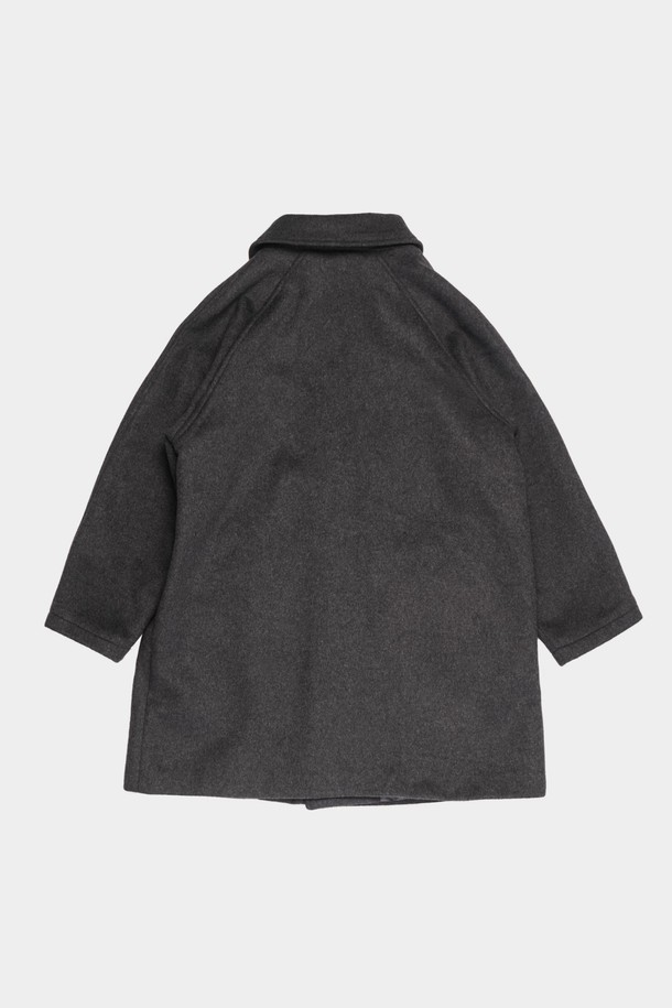 HAVE HAD - 코트 / 패딩 - City Wool Mac Coat Women(Charcoal)