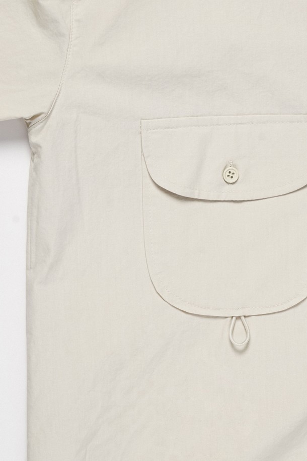 HAVE HAD - 셔츠 - Round Pocket Utility Shirts Women(Ivory) 