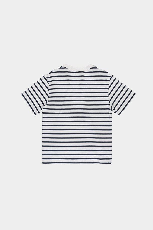 HAVE HAD - 반소매 티셔츠 - h Logo Stripe T-Shirts Women(Navy) 