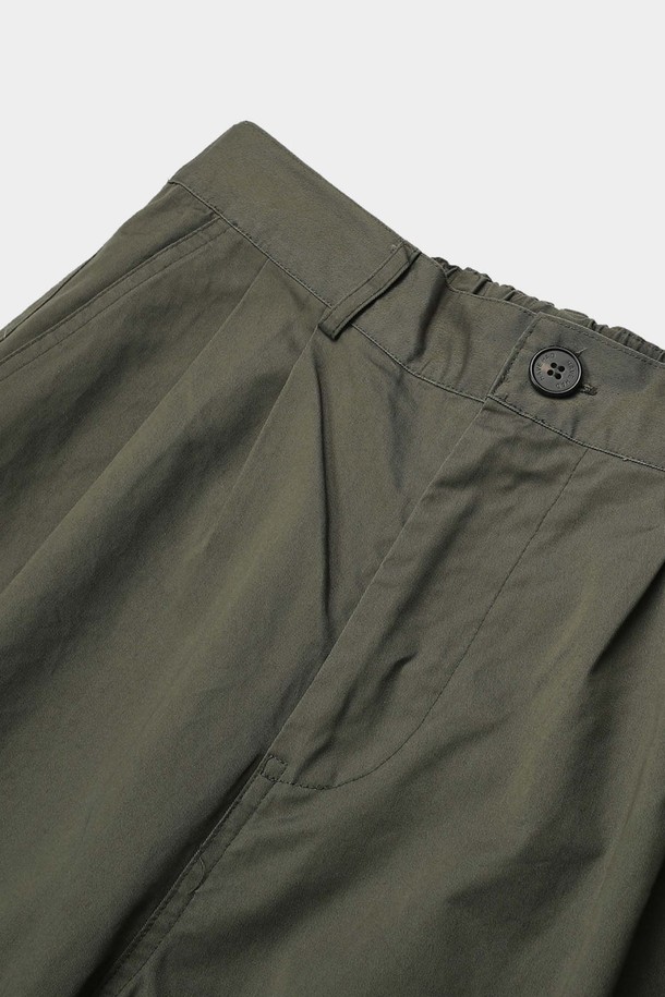 HAVE HAD - 캐주얼팬츠 - City Worker Pin-tuck Trouser Men(Olive)