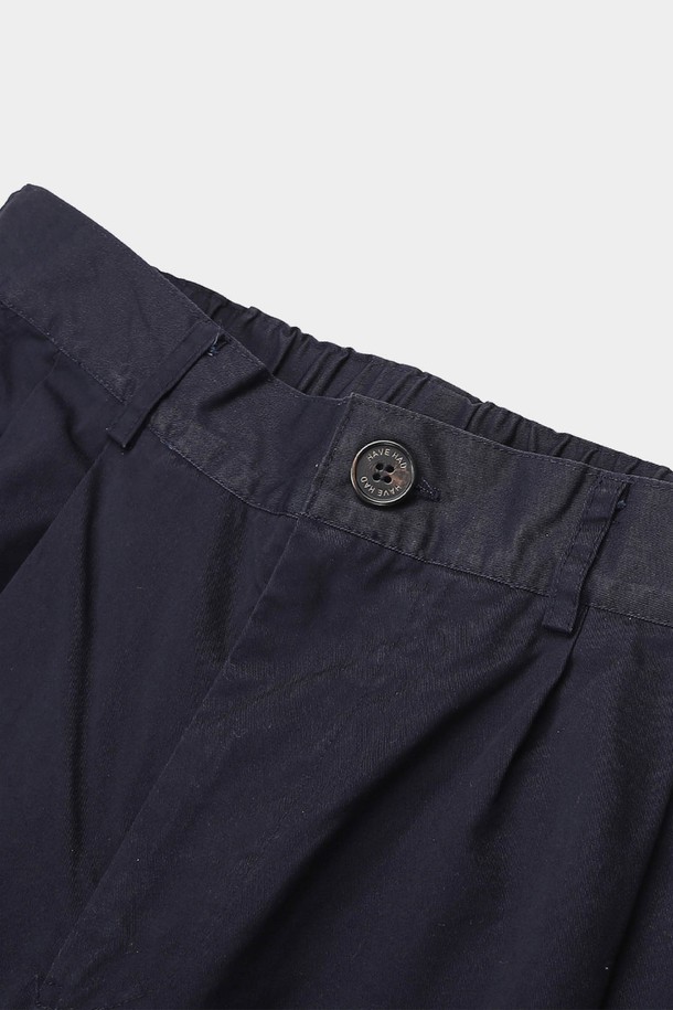 HAVE HAD - 캐주얼팬츠 - City Worker Pin-tuck Trouser Men(Navy)