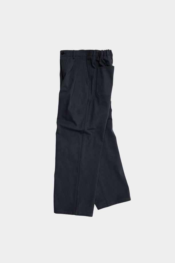 HAVE HAD - 캐주얼팬츠 - Heavy Twill Pin-tuck Trouser Men(Navy)