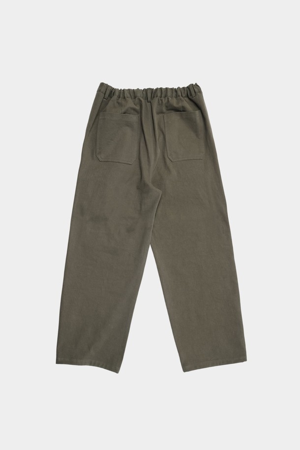 HAVE HAD - 캐주얼팬츠 - Heavy Twill Pin-tuck Trouser Men(Olive)