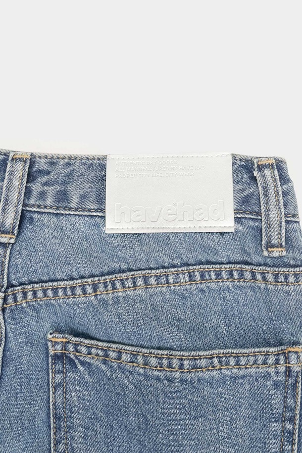 HAVE HAD - 데님 - City Worker Loose Denim Pants Men(Denim Blue)