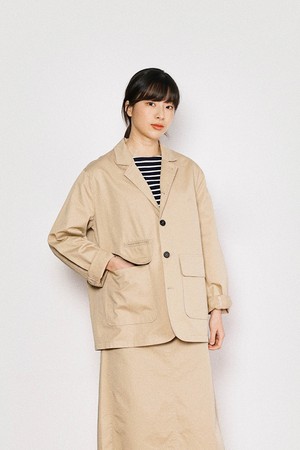 City Worker Club Jacket Women(Beige)