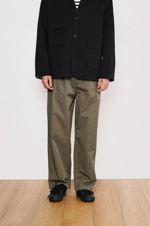 City Worker Pin-tuck Trouser Men(Olive)