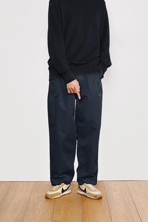 City Worker Pin-tuck Trouser Men(Navy)