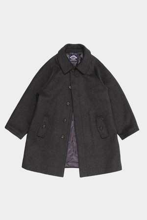 City Wool Mac Coat Women(Charcoal)