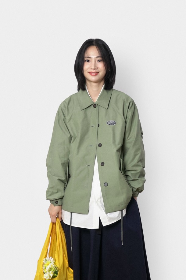 HAVE HAD - 자켓 - City Vibes Coach Jacket Women(Light Olive)