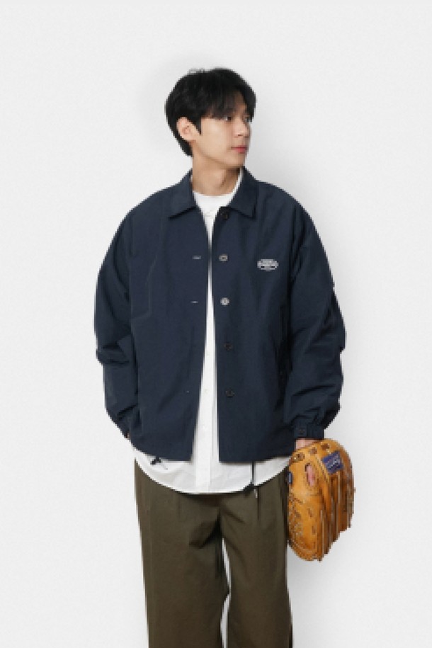 HAVE HAD - 셔츠형자켓 - City Vibes Coach Jacket Men(Navy)