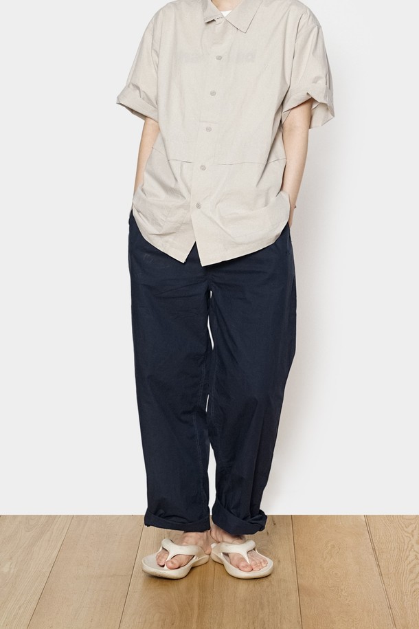 HAVE HAD - 롱/미디팬츠 - City Summer Easy Banding Pants Women(Navy)