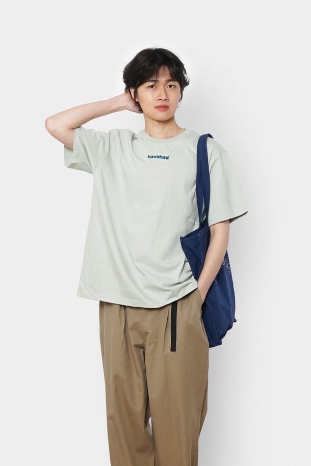 HAVE HAD - 반팔티셔츠 - Classic Logo Graphic Tee Men(Mint)