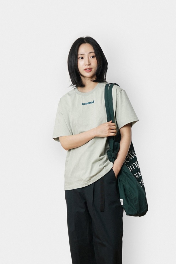 HAVE HAD - 반소매 티셔츠 - Classic Logo Graphic Tee Women(Mint)