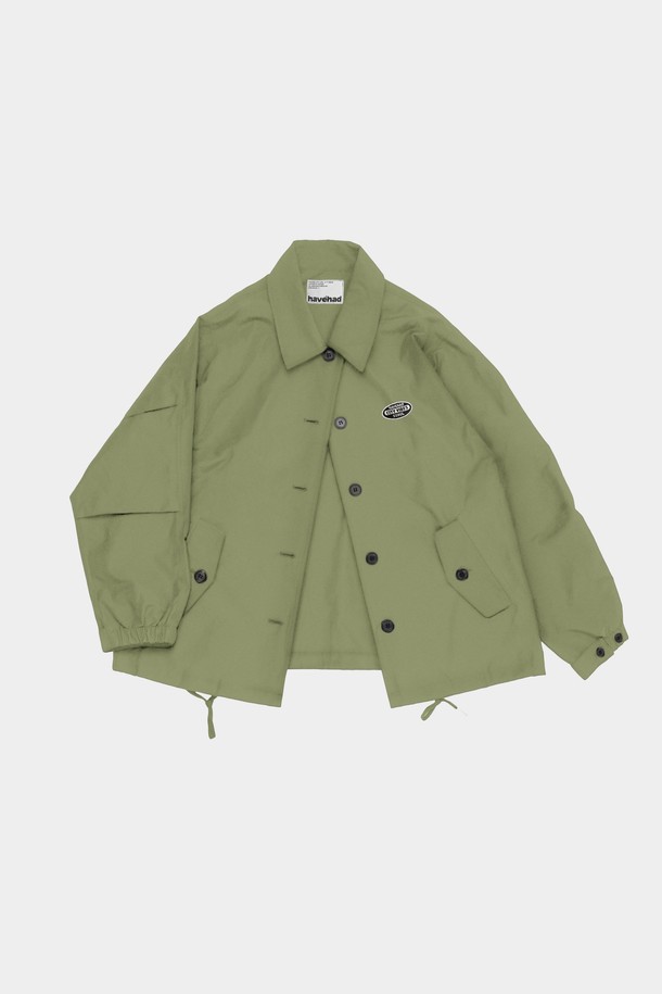 HAVE HAD - 셔츠형자켓 - City Vibes Coach Jacket Men(Light Olive)