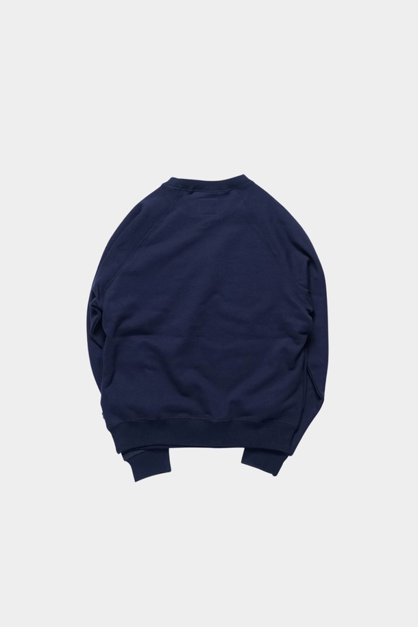 HAVE HAD - 스웨트셔츠 - HVHD Logo Side-pocket MTM Men(Navy)