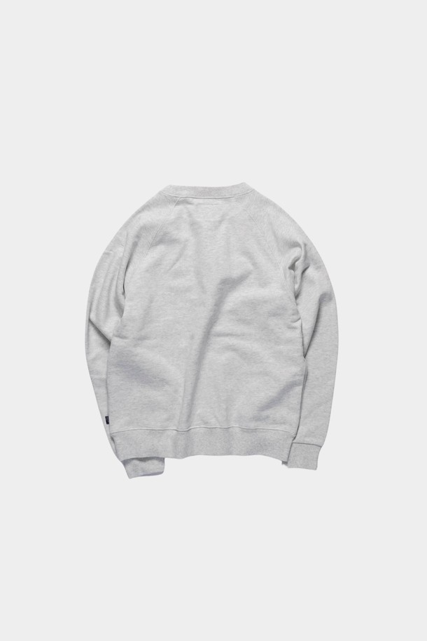 HAVE HAD - 스웻셔츠 - HVHD Logo Side-pocket MTM Women(Gray)