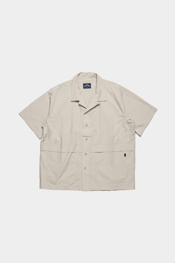 HAVE HAD - 반팔셔츠 - City Summer Easy Work Shirts Men(Beige)