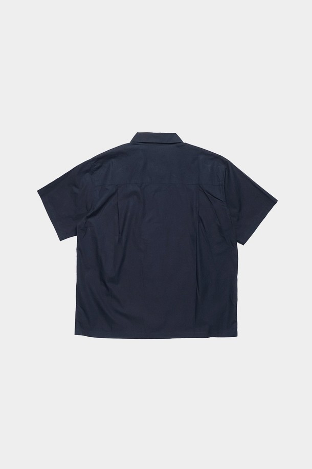 HAVE HAD - 반팔셔츠 - City Summer Easy Work Shirts Men(Navy)