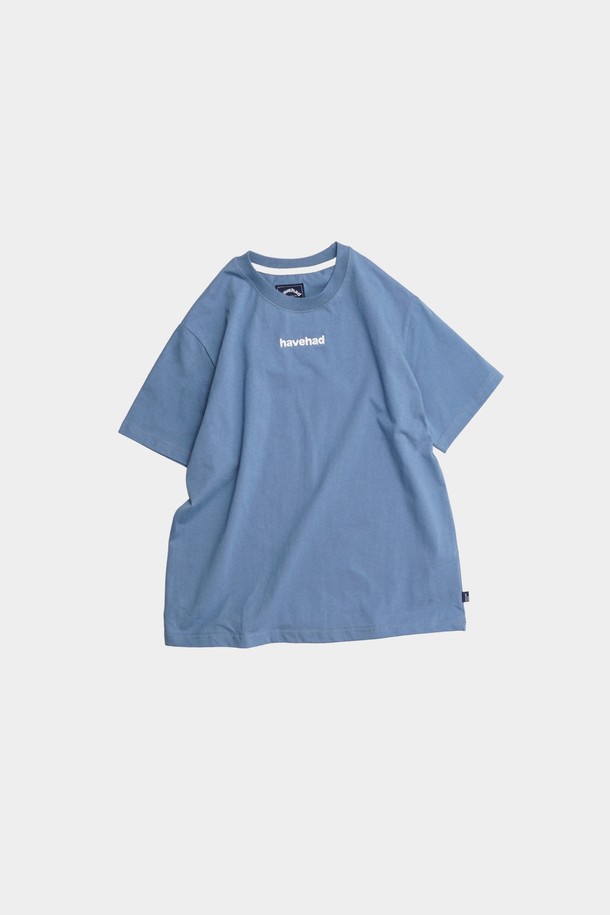 HAVE HAD - 반팔티셔츠 - Classic Logo Graphic Tee Men(Blue)