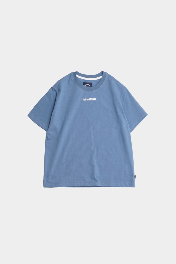 HAVE HAD - 반팔티셔츠 - Classic Logo Graphic Tee Men(Blue)