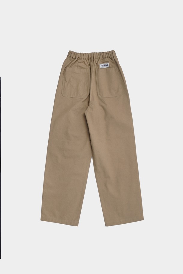 HAVE HAD - 캐주얼팬츠 - City Belted Pin-tuck Pants Men(Beige)