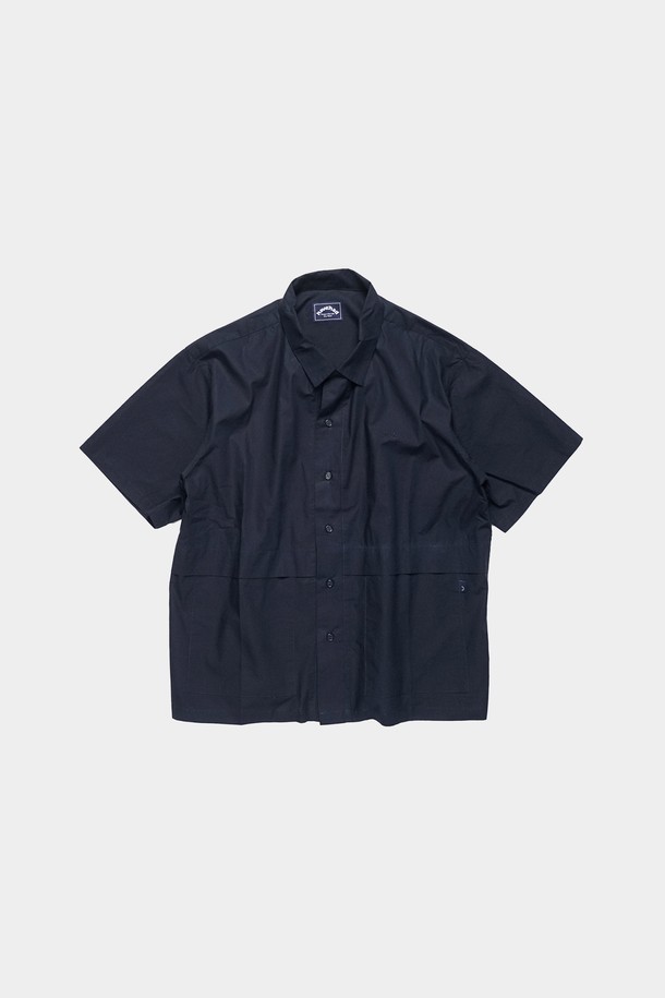 HAVE HAD - 반팔셔츠 - City Summer Easy Work Shirts Men(Navy)