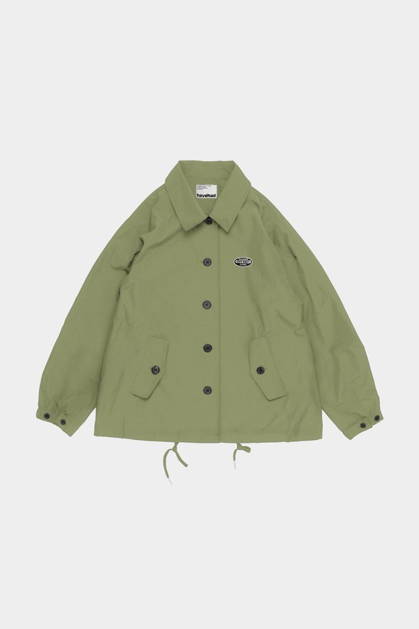 HAVE HAD - 셔츠형자켓 - City Vibes Coach Jacket Men(Light Olive)