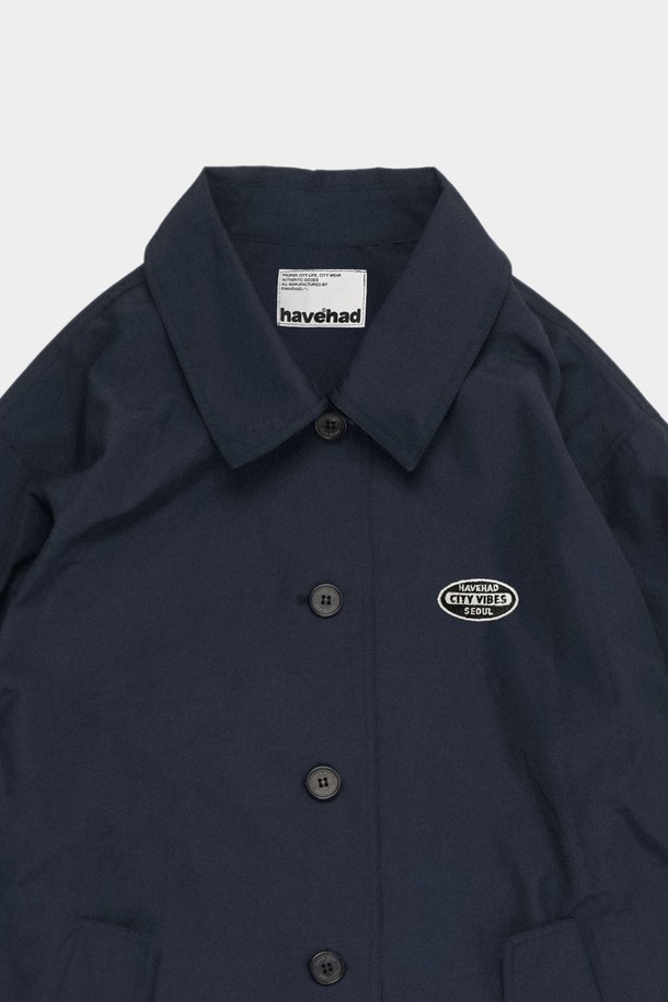 HAVE HAD - 셔츠형자켓 - City Vibes Coach Jacket Men(Navy)