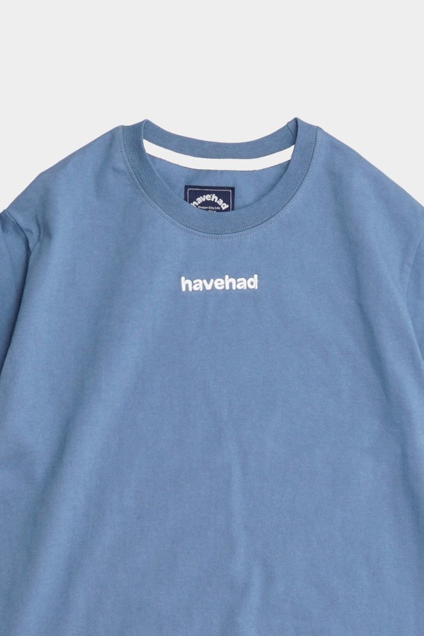 HAVE HAD - 반팔티셔츠 - Classic Logo Graphic Tee Men(Blue)