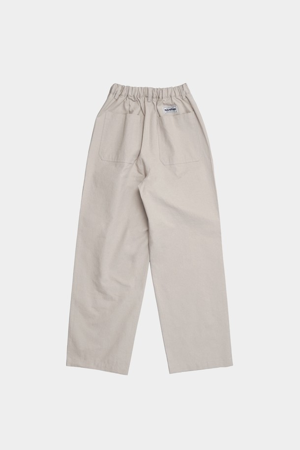 HAVE HAD - 캐주얼팬츠 - City Belted Pin-tuck Pants Men(Ecru)