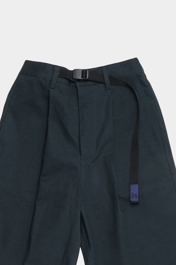 HAVE HAD - 캐주얼팬츠 - City Belted Pin-tuck Pants Men(Navy)